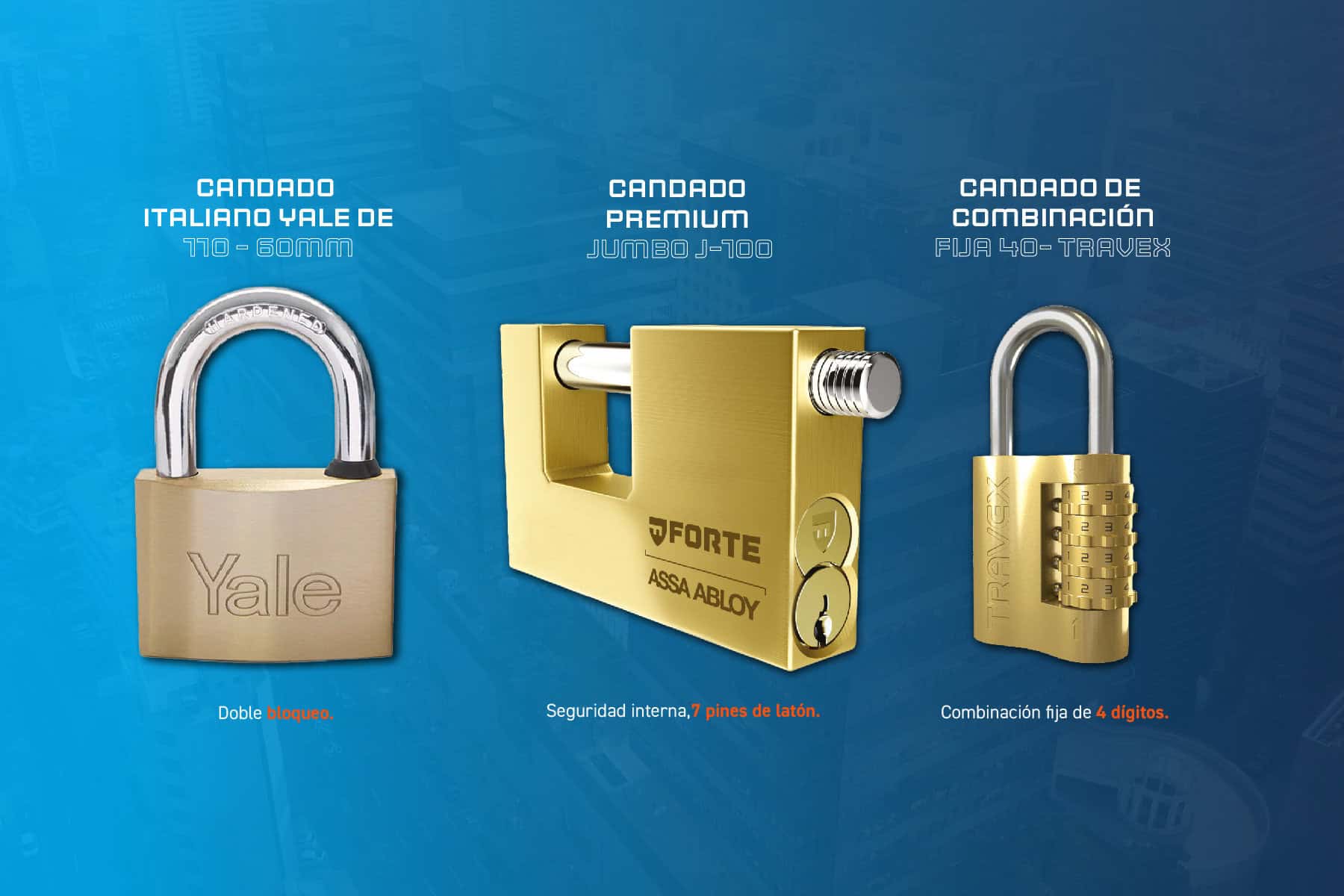 Candados de seguridad