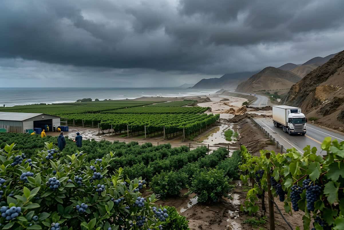 Fenómeno del Niño costero podría intensificarse en Perú y afectar cultivos de exportación